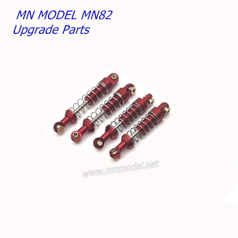 MN MODEL MN82 Upgrade Parts Shcoks red