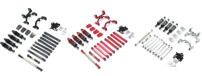 Upgrade parts of MN MODEL MN96 RC Car Shock absorber and Connect Rod