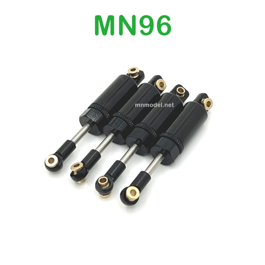 Upgrade parts of MN MODEL MN96 RC Car Oil Shock Absorber black