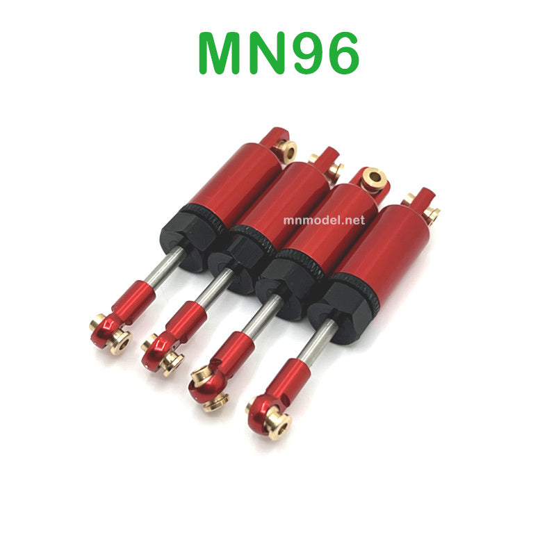Upgrade parts of MN MODEL MN96 RC Car Oil Shock Absorber red