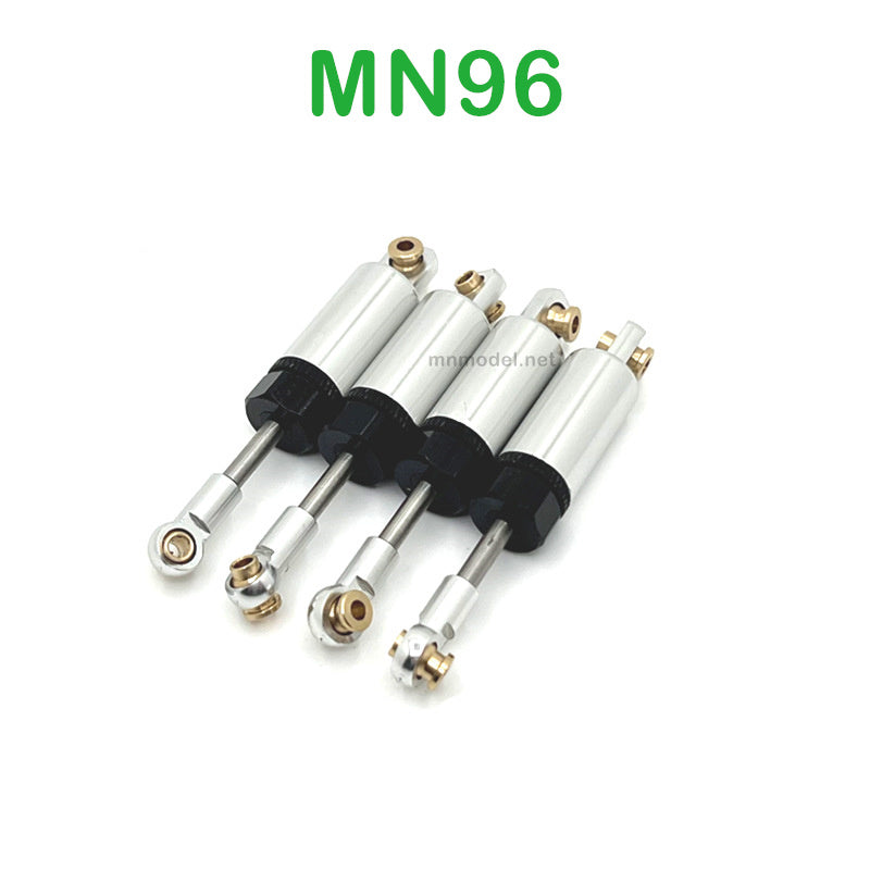 Upgrade parts of MN MODEL MN96 RC Car Oil Shock Absorber silver