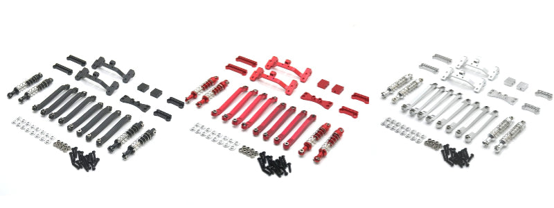 Upgrade parts of MN MODEL MN96 RC Car Connect Rod and Shocks