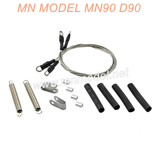 2-MN MODEL MN90 MN90S Parts MN90 99S Spring Model Car Shell Drawcord