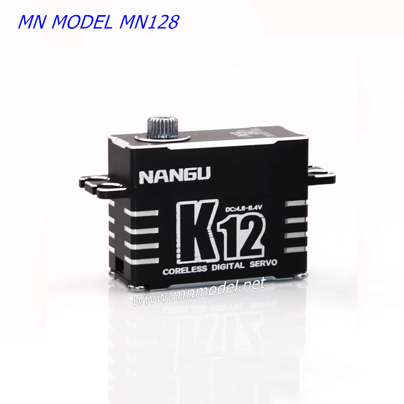 MN MODEL MN128 Parts Digital Servo 12KG 25g Metal Hollow Gear NANGU