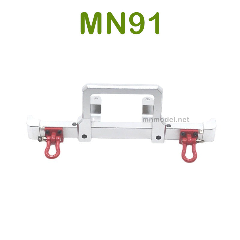 Upgrade parts For MN MODEL MN91 RC Racing Car Front Protect Guard silver