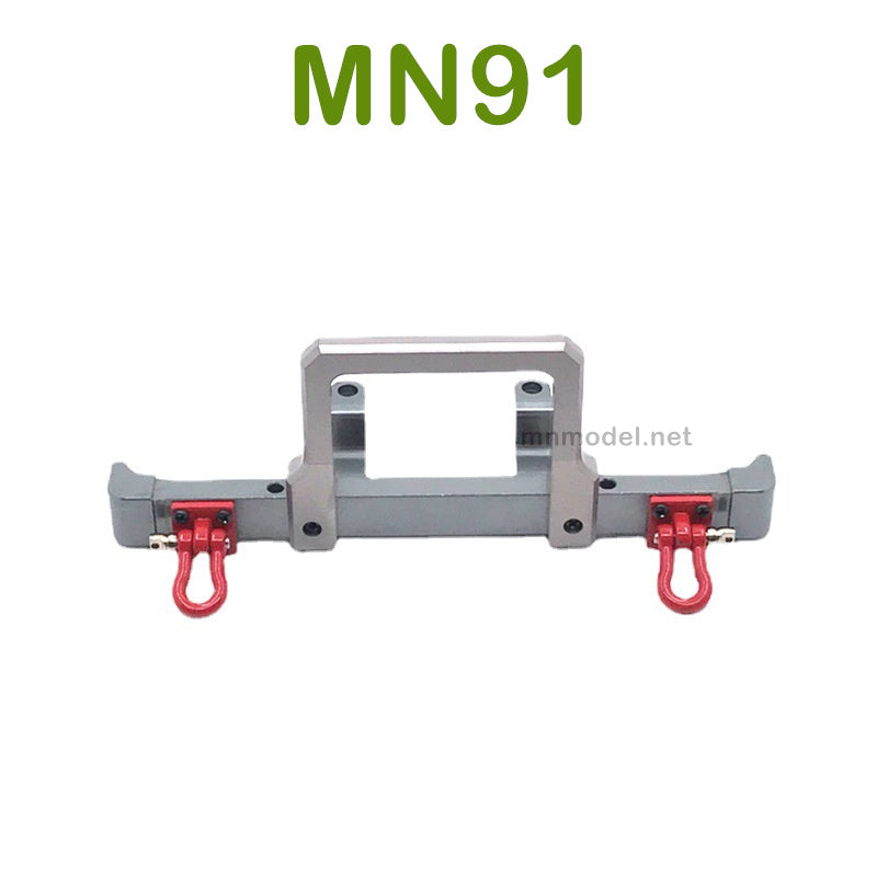 Upgrade parts For MN MODEL MN91 RC Racing Car Front Protect Guard titanium