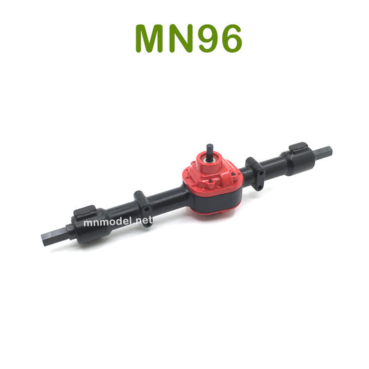 Upgrade parts of MN MODEL MN96 RC Car Metal Rear Axle Assembly black