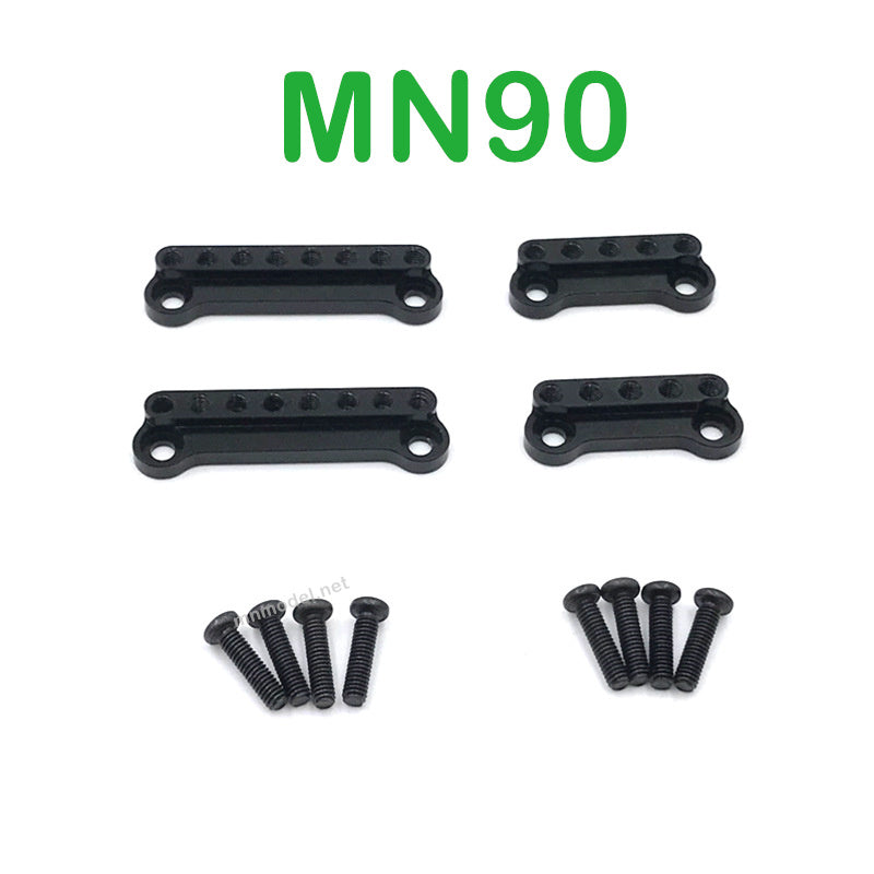 Upgrade Parts Of MN MODEL MN90 RC Car Shock Absorber Tower black