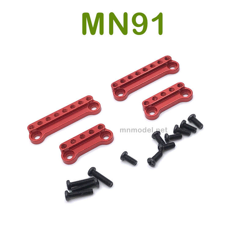 Upgrade parts For MN MODEL MN91 RC Racing Car Shock Absorber Tower red