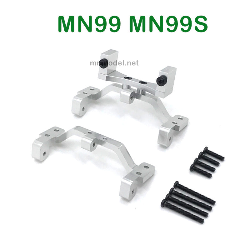 Upgrades Parts of MN MODEL MN99 MN99S RC Car Connect Rod Seat and Rear Servo Seat silver