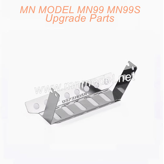 39-MN99 MN99S Upgrade Parts Stainless steel armor and bottom protection-2
