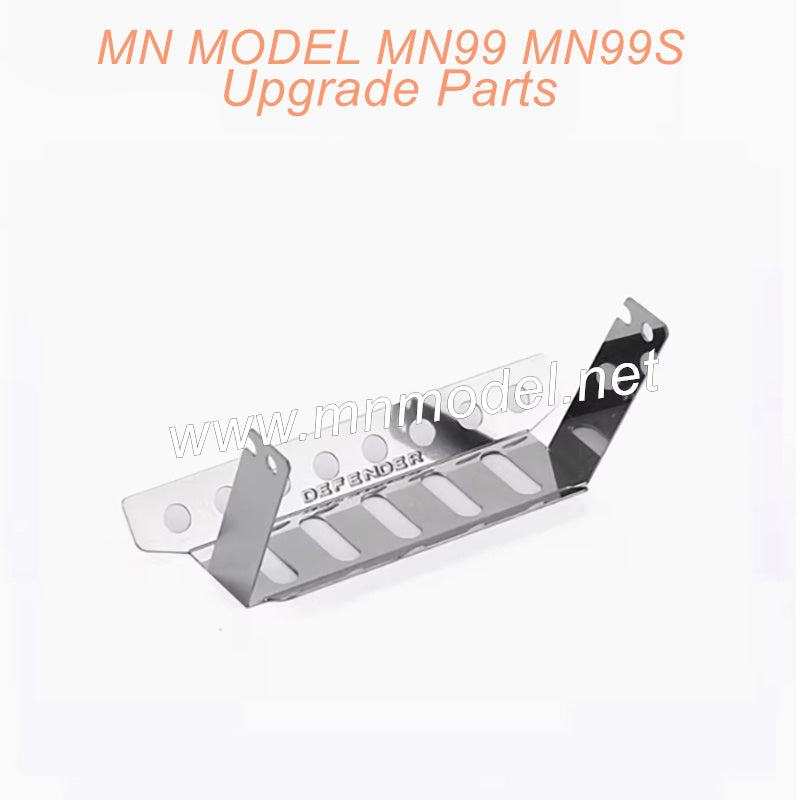 39-MN99 MN99S Upgrade Parts Stainless steel armor and bottom protection-2