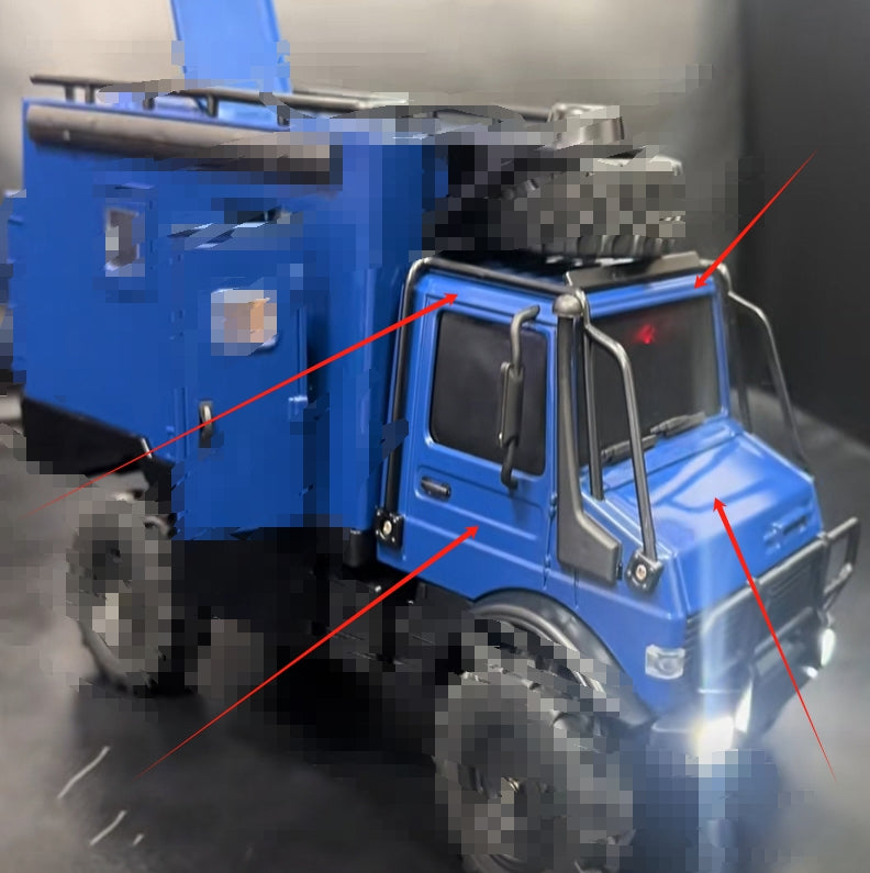 MN MODEL MN333 RC CAR Original Parts Car shell blue