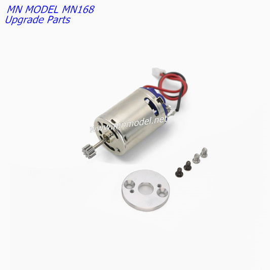 MN MODEL MN168 Upgrade Parts White 370 Motor+Conversion Seat SILVER