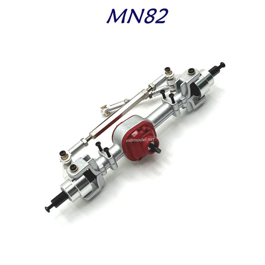 MN MODEL MN82 RC Car Upgrades Front Axle Assembly silver