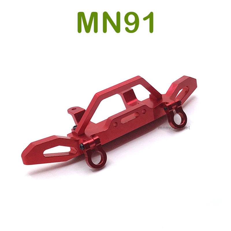 Upgrade parts For MN MODEL MN91 RC Racing Car Front Protector red