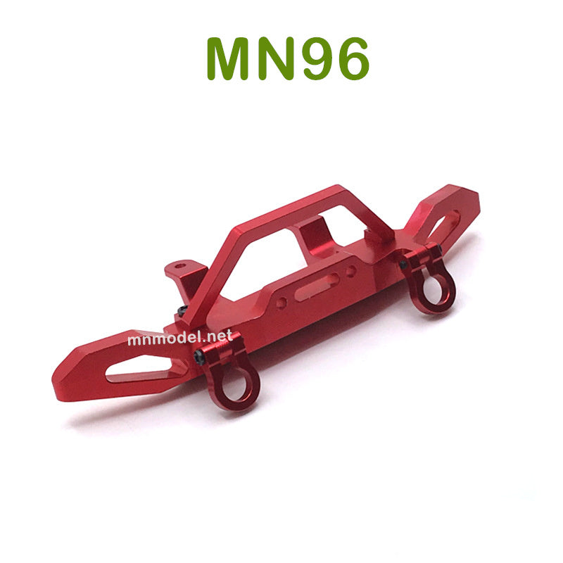 Upgrade parts of MN MODEL MN96 RC Car Front Protector red