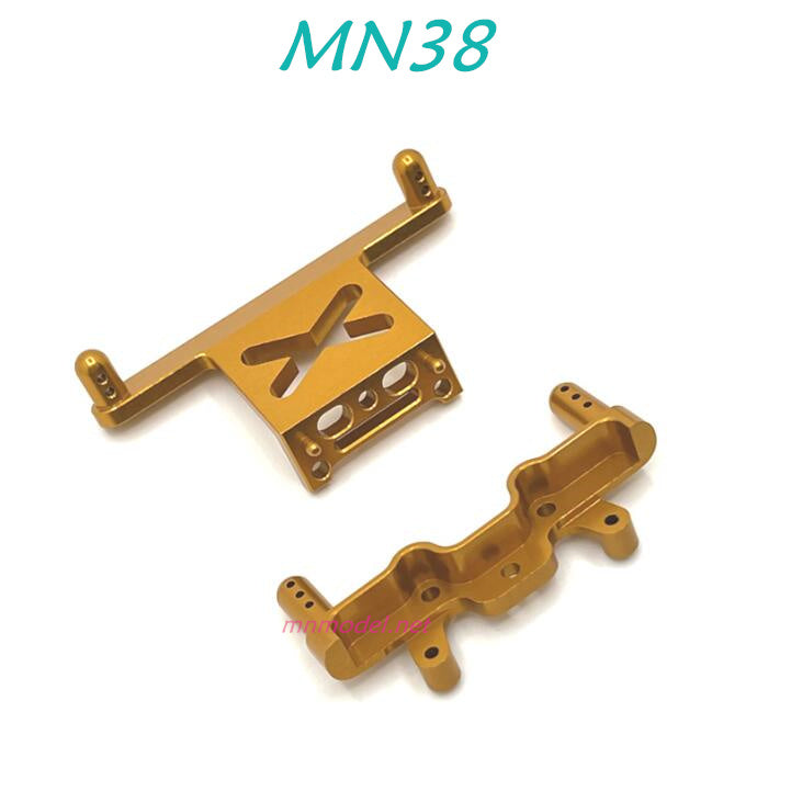MN MODEL MN38 Upgrade part Front and Rear Support Frame gold