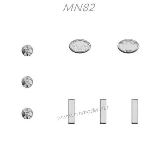 MN MODEL MN82 Parts Handle Fuel tank cap Trim C82-03-08