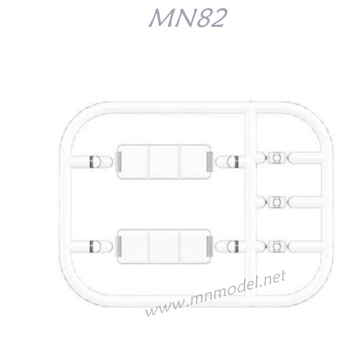 MN MODEL MN82 Parts Rear lamp cover C82-04-05
