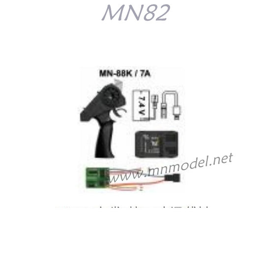 MN MODEL MN82 Parts Receiver Transmitter Batttery USB Charger New version