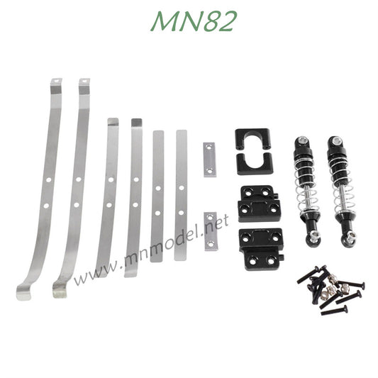 MN MODEL MN82 Upgrade Parts Rear axle fastener shock absorber spring plate