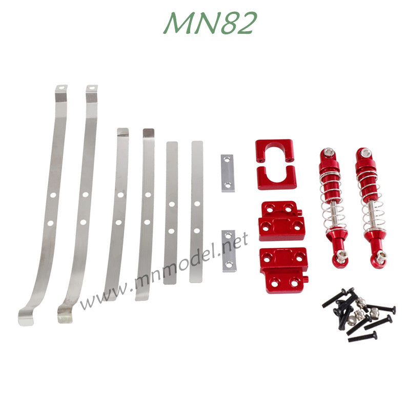 MN MODEL MN82 Upgrade Parts Rear axle fastener shock absorber spring plate