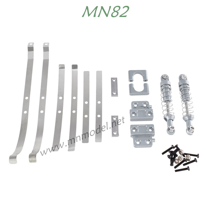 MN MODEL MN82 Upgrade Parts Rear axle fastener shock absorber spring plate