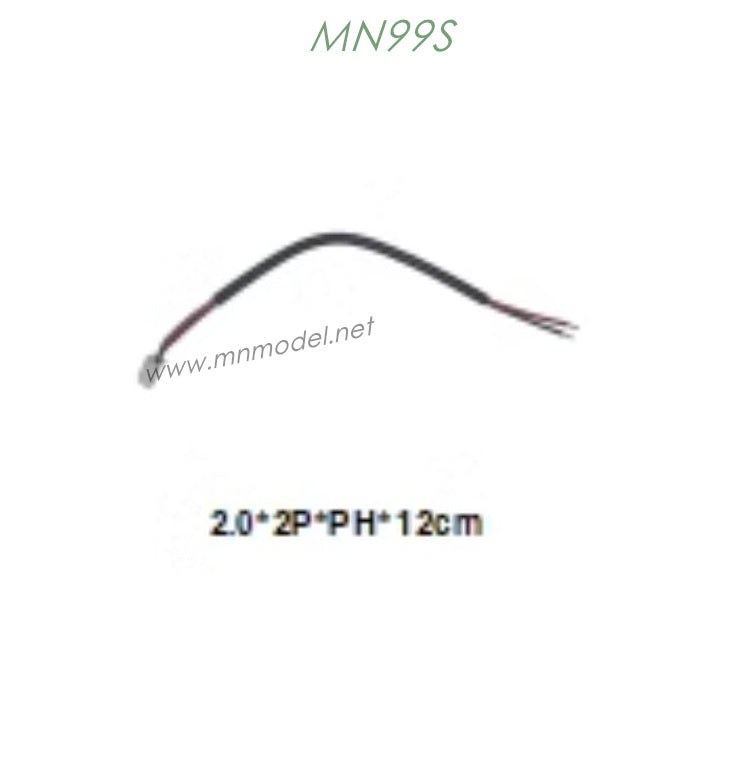 MN MODEL MN99 MN99S Parts Motor Wire 12cm 90E-01