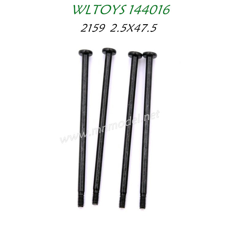 WLTOYS 144016 Parts 2159 Long Screw 2.5X47.5PM D6