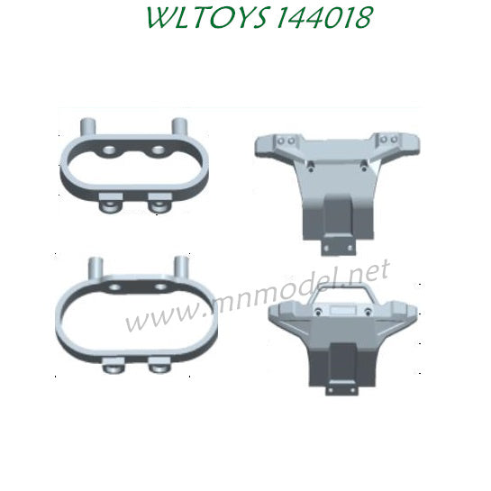 Wltoys 144018 Parts Front Rear Bumper Ring 1993