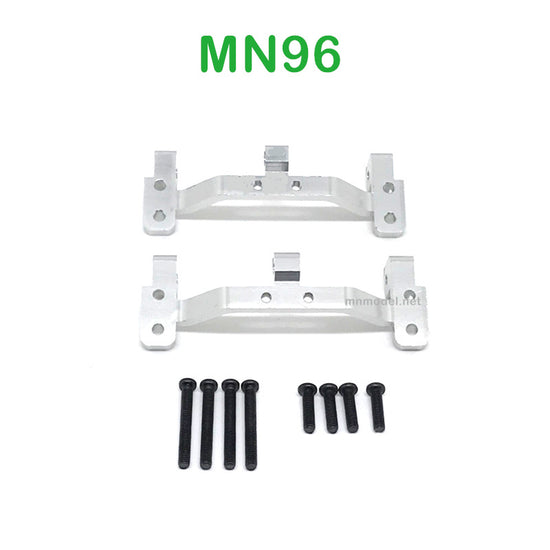 Upgrade parts of MN MODEL MN96 RC Car Metal Connect Rod Seat silver