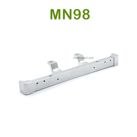Upgrade MN MODEL MN98 RC Car parts Rear Protect Frame silver