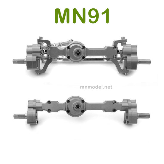 Upgrade parts For MN MODEL MN91 RC Racing Car Front and Rear Axle Assembly Titanium